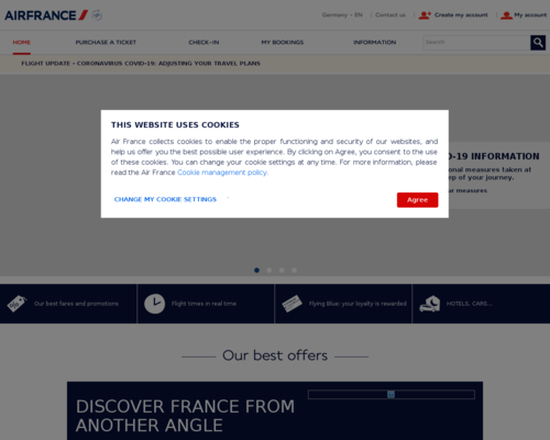 airfrance.de besuchen